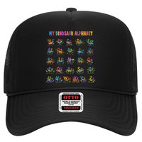 Cool Dinosaur Alphabet Back To School Trucker Hat