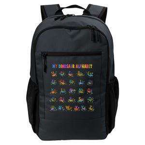 Cool Dinosaur Alphabet Back To School Daily Commute Backpack