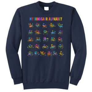 Cool Dinosaur Alphabet Back To School Sweatshirt