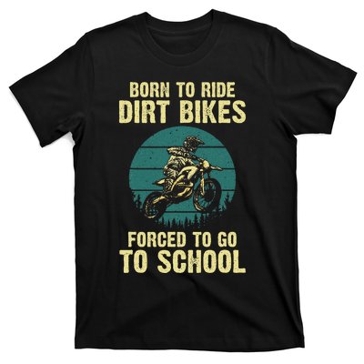 Cute Dirt Bike Art For Women Motorcycle Dirtbike T-Shirt