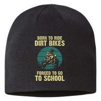 Cute Dirt Bike Art For Women Motorcycle Dirtbike Sustainable Beanie