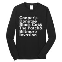 CooperS Donuts & Black Cat & The Patch Long Sleeve Shirt