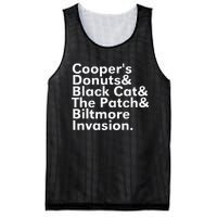 CooperS Donuts & Black Cat & The Patch Mesh Reversible Basketball Jersey Tank