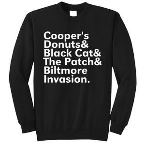 CooperS Donuts & Black Cat & The Patch Tall Sweatshirt