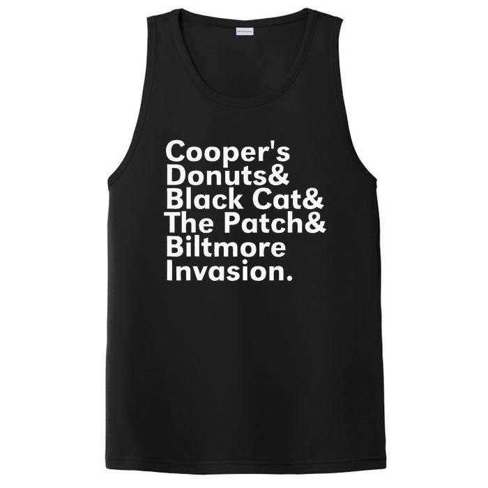 CooperS Donuts & Black Cat & The Patch PosiCharge Competitor Tank