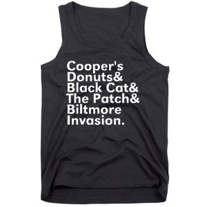 CooperS Donuts & Black Cat & The Patch Tank Top