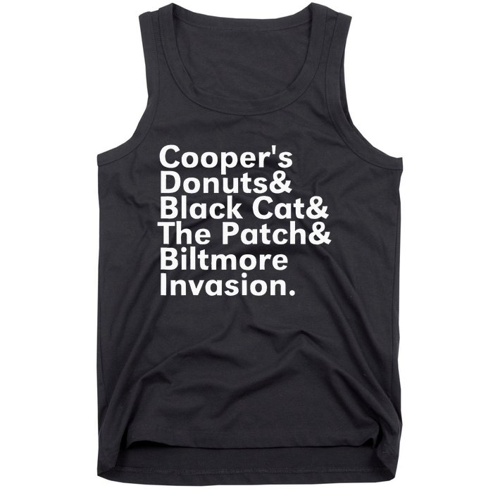 CooperS Donuts & Black Cat & The Patch Tank Top