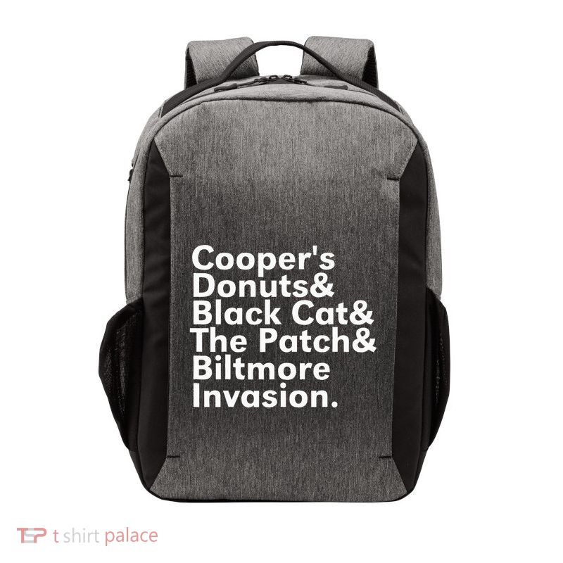 CooperS Donuts & Black Cat & The Patch Vector Backpack