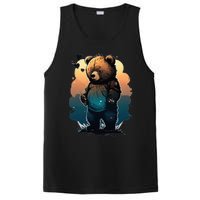 Cute Dressed Bear Daughter Wife Grandma  PosiCharge Competitor Tank