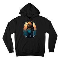 Cute Dressed Bear Daughter Wife Grandma  Tall Hoodie