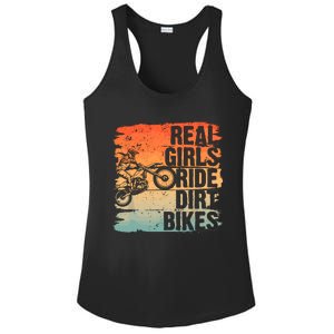 Cool Dirt Bike For Wo Girl Motocross Biker Racer Sport Ladies PosiCharge Competitor Racerback Tank