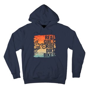 Cool Dirt Bike For Wo Girl Motocross Biker Racer Sport Hoodie