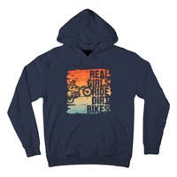 Cool Dirt Bike For Wo Girl Motocross Biker Racer Sport Hoodie