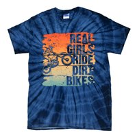 Cool Dirt Bike For Wo Girl Motocross Biker Racer Sport Tie-Dye T-Shirt