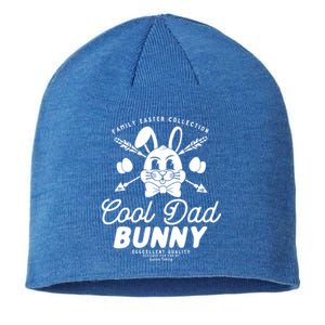 Cool Dad Bunny Matching Family Outfit Easter Party Pajama Cool Gift Sustainable Beanie