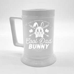 Cool Dad Bunny Matching Family Outfit Easter Party Pajama Cool Gift Beer Stein