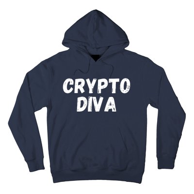 Crypto Diva, Bitcoin Diva, Bitcoin Mom, Plan B, Blockchain Diva Hoodie