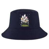 Cute Dandelion Bunny Rabbit Flower Bunny Lover Cool Comfort Performance Bucket Hat