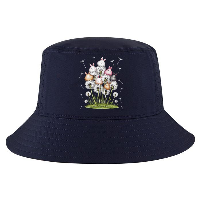 Cute Dandelion Bunny Rabbit Flower Bunny Lover Cool Comfort Performance Bucket Hat