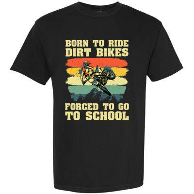 Cool Dirt Bike For Motocross Dirt Bike Lover Garment-Dyed Heavyweight T-Shirt