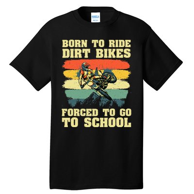 Cool Dirt Bike For Motocross Dirt Bike Lover Tall T-Shirt