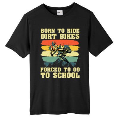 Cool Dirt Bike For Motocross Dirt Bike Lover Tall Fusion ChromaSoft Performance T-Shirt