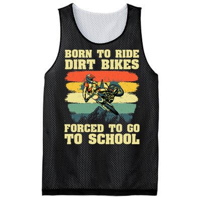 Cool Dirt Bike For Motocross Dirt Bike Lover Mesh Reversible Basketball Jersey Tank