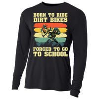 Cool Dirt Bike For Motocross Dirt Bike Lover Cooling Performance Long Sleeve Crew