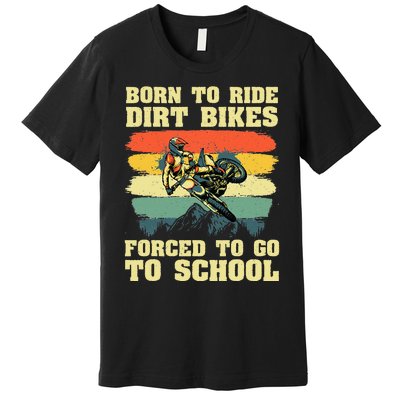 Cool Dirt Bike For Motocross Dirt Bike Lover Premium T-Shirt