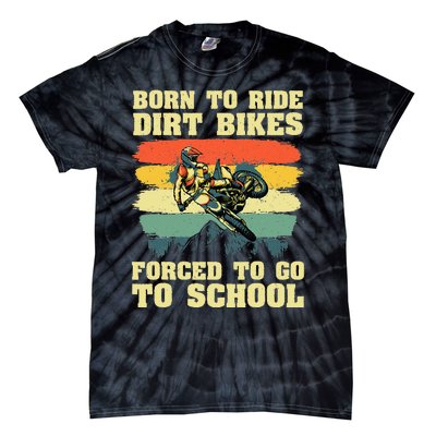 Cool Dirt Bike For Motocross Dirt Bike Lover Tie-Dye T-Shirt