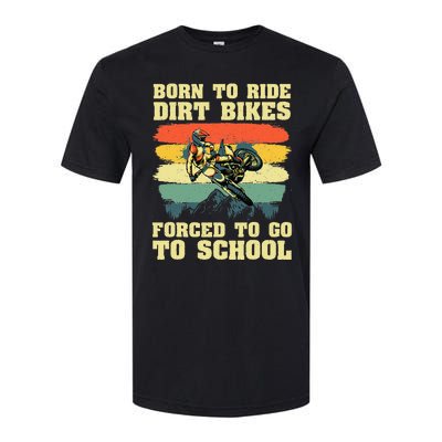 Cool Dirt Bike For Motocross Dirt Bike Lover Softstyle CVC T-Shirt