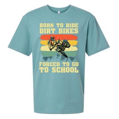 Cool Dirt Bike For Motocross Dirt Bike Lover Sueded Cloud Jersey T-Shirt