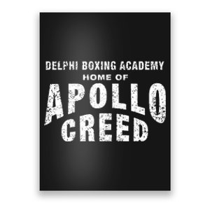 Creed Delphi Boxing Academy Home Of Apollo Creed Logo Poster