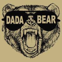Cool Dada Bear Gift For Father Day Button