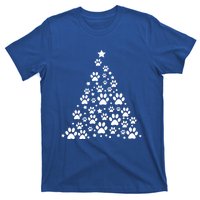 Christmas Dog Bone And Paw Tree Sweatshirt T-Shirt