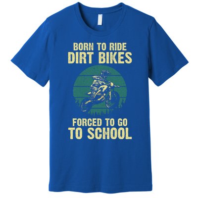 Cute Dirt Bike Art For Women Motorcycle Dirtbike Premium T-Shirt