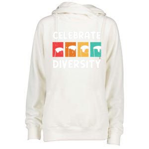 Celebrate Diversity Beer Ing Craft Brewery Great Gift Womens Funnel Neck Pullover Hood