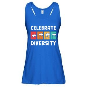 Celebrate Diversity Beer Ing Craft Brewery Great Gift Ladies Essential Flowy Tank