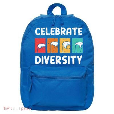 Celebrate Diversity Beer Ing Craft Brewery Great Gift 16 in Basic Backpack