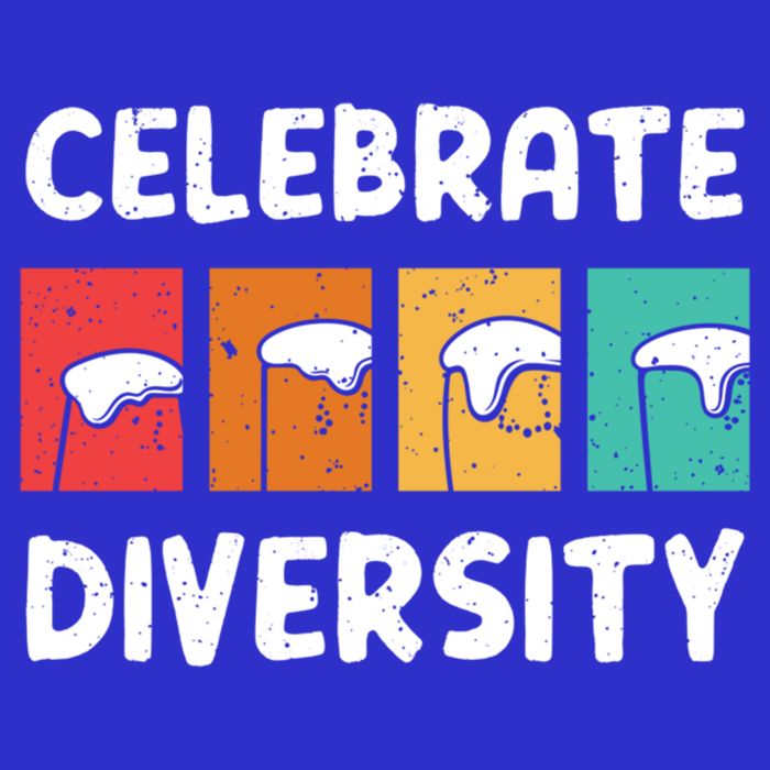 Celebrate Diversity Beer Ing Craft Brewery Great Gift 16 in Basic Backpack