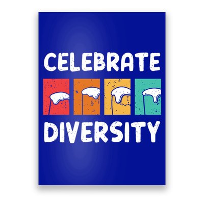 Celebrate Diversity Beer Ing Craft Brewery Great Gift Poster