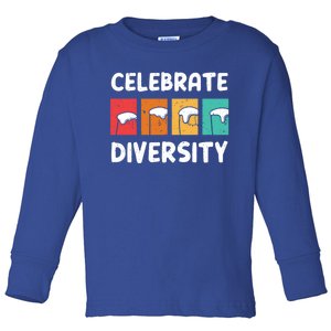 Celebrate Diversity Beer Ing Craft Brewery Great Gift Toddler Long Sleeve Shirt