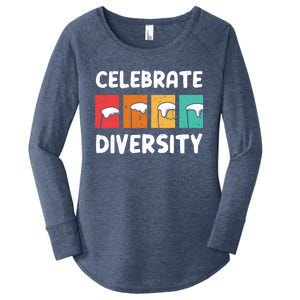 Celebrate Diversity Beer Ing Craft Brewery Great Gift Women's Perfect Tri Tunic Long Sleeve Shirt