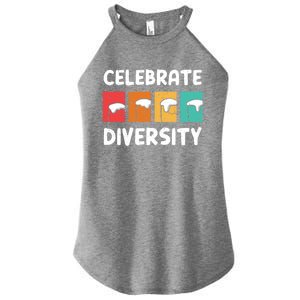 Celebrate Diversity Beer Ing Craft Brewery Great Gift Women's Perfect Tri Rocker Tank