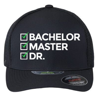 Cool Doctorate Bachelor Doctors Masters Degree Cute Gift Flexfit Unipanel Trucker Cap