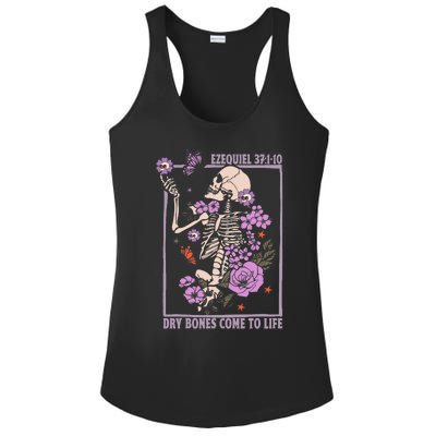 Christian Dry Bones Come To Life Ladies PosiCharge Competitor Racerback Tank