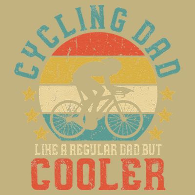 Cycling Dad Bike Rider & Cyclist Fathers Day T-Shirt