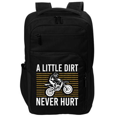 Cool Dirt Bike Art Dirtbike Motorcycle Bike Racing Impact Tech Backpack