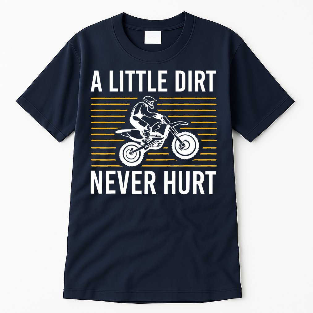 Cool Dirt Bike Art Dirtbike Motorcycle Bike Racing Tall T-Shirt