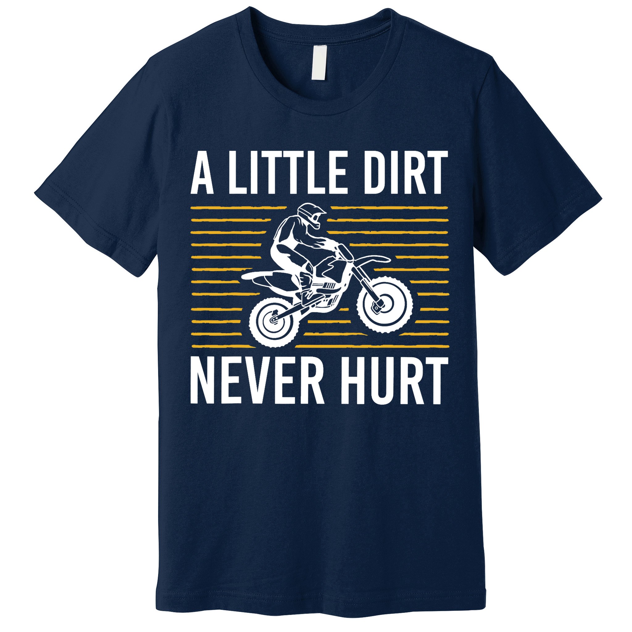 Cool Dirt Bike Art Dirtbike Motorcycle Bike Racing Premium T-Shirt